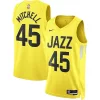 Eccezionale Delizioso Cool Donovan Mitchell Utah Jazz Nike Unisex Swingman Jersey Icon Edition Gold per i Fan Veri