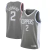Eccezionale Kawhi Leonard LA Clippers Nike 2020/21 Swingman Player Jersey Gray Earned Edition per i Fan Veri