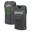 Eccezionale Raffinato Bellissimo Rudy Gobert Minnesota Timberwolves Fast Break Replica Player Jersey Statement Edition Black per i Fan Veri