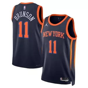 Fantastico Elegante Fascinante Jalen Brunson New York Knicks Jordan Brand Unisex Swingman Player Jersey Statement Edition Navy per i Fan Veri