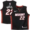 Delizioso Gorgeous Jimmy Butler Miami Heat Nike Toddler Swingman Player Jersey Icon Edition Black per i Fan Veri