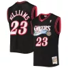 Fantastico Lou Williams Philadelphia 76ers 2005/06 Hardwood Classics Swingman Jersey Black per i Fan Veri