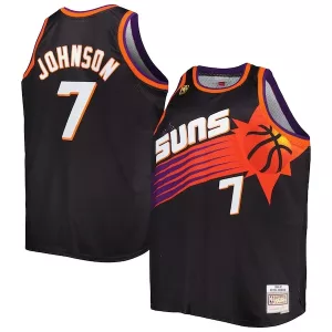 Fantastico Meraviglioso Kevin Johnson Phoenix Suns Big & Tall Hardwood Classics 1996/97 Swingman Jersey Black per i Fan Veri
