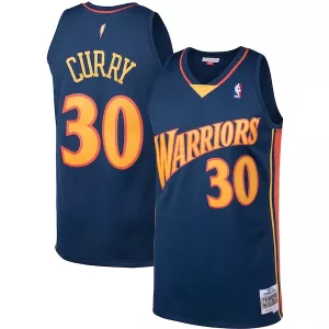 Fantastico Splendido Comodo Stephen Curry Golden State Warriors 2009/10 Big & Tall Hardwood Classics Swingman Jersey Navy per i Fan Veri