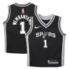 Accattivante Lussuoso Moderno Victor Wembanyama San Antonio Spurs Nike Toddler Swingman Player Jersey Icon Edition Black per i Fan Veri