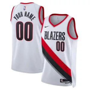 Fascinante Duraturo Portland Trail Blazers Nike Unisex Swingman Custom Jersey White Association Edition per i Fan Veri