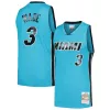 Fascinante Dwyane Wade Miami Heat Hardwood Classics 2005/06 Tropical Swingman Jersey Blue per i Fan Veri