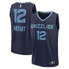Fascinante Ja Morant Memphis Grizzlies Youth Fast Break Replica Player Jersey Icon Edition Navy per i Fan Veri