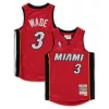 Gorgeous Delizioso Raffinato Dwyane Wade Miami Heat Preschool 2005 06 Hardwood Classics Player Jersey Red per i Fan Veri