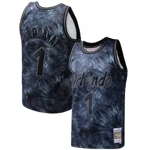 Gorgeous Penny Hardaway Orlando Magic Hardwood Classics 1984/85 Tie Dye Swingman Jersey Black per i Fan Veri