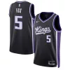 Incantevole Accattivante De'Aaron Fox Sacramento Kings Nike Unisex Swingman Jersey Icon Edition Black/White per i Fan Veri