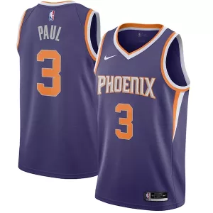 Incantevole Chris Paul Phoenix Suns Nike 2020/21 Swingman Jersey Purple Icon Edition per i Fan Veri