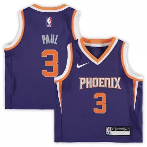Incantevole Comodo Resistente Chris Paul Phoenix Suns Nike Toddler Replica Jersey Icon Edition Purple per i Fan Veri