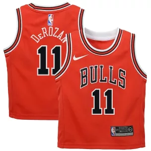 Incantevole Cool DeMar DeRozan Chicago Bulls Nike Preschool Swingman Player Jersey Icon Edition Red per i Fan Veri
