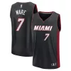 Incantevole Elegante Bellissimo Kel'el Ware Miami Heat Youth Fast Break Replica Player Jersey Icon Edition Black per i Fan Veri