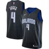 Incantevole Jalen Suggs Orlando Magic Nike Youth Swingman Jersey Icon Edition Black per i Fan Veri
