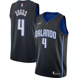 Incantevole Jalen Suggs Orlando Magic Nike Youth Swingman Jersey Icon Edition Black per i Fan Veri