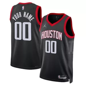Incantevole Magnifico Houston Rockets Jordan Brand Unisex 2022/23 Swingman Custom Jersey Statement Edition Black per i Fan Veri