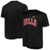 Trendy Stupendo Chicago Bulls Profile Big & Tall Pop Jersey Black per i Fan Veri