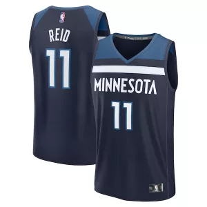 Lussuoso Delizioso Naz Reid Minnesota Timberwolves Fast Break Replica Player Jersey Icon Edition Navy per i Fan Veri