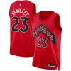 Lussuoso Bellissimo Fred VanVleet Toronto Raptors Nike Unisex Swingman Jersey Icon Edition Red per i Fan Veri
