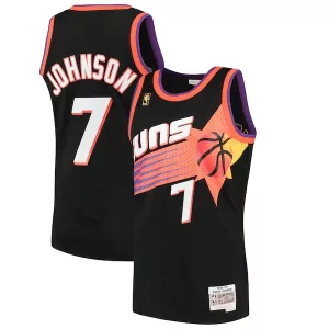 Lussuoso Delizioso Kevin Johnson Phoenix Suns 1996/97 Hardwood Classics Swingman Jersey Black per i Fan Veri