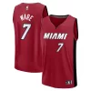Lussuoso Versatile Delizioso Kel'el Ware Miami Heat Fast Break Player Jersey Statement Edition Red per i Fan Veri