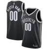 Magnifico Classico Meraviglioso Brooklyn Nets Nike 2020/21 Swingman Custom Jersey Icon Edition Black per i Fan Veri