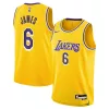 Magnifico LeBron James Los Angeles Lakers Nike Youth Swingman Jersey Icon Edition Gold per i Fan Veri