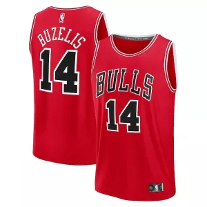 Comodo Fantastico Matas Buzelis Chicago Bulls Fast Break Replica Player Jersey Icon Edition Red per i Fan Veri