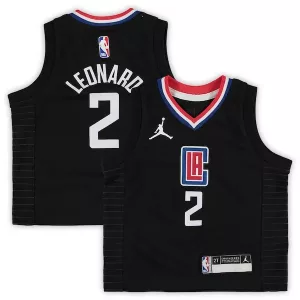 Magnifico Moderno Kawhi Leonard LA Clippers Jordan Brand Toddler 2020/21 Jersey Black Statement Edition per i Fan Veri