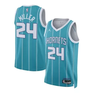 Magnifico Ottimo Brandon Miller Charlotte Hornets Nike Unisex NBA Draft Swingman Jersey Icon Edition Teal per i Fan Veri