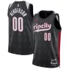 Magnifico Scoot Henderson Portland Trail Blazers Nike Unisex 2024/25 Swingman Player Jersey City Edition Black per i Fan Veri