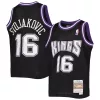 Meraviglioso Cool Peja Stojakovic Sacramento Kings Youth 2001/02 Hardwood Classics Swingman Jersey Black per i Fan Veri