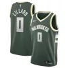 Meraviglioso Damian Lillard Milwaukee Bucks Nike Unisex Swingman Player Jersey Icon Edition Hunter Green per i Fan Veri