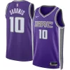 Meraviglioso Magnifico Duraturo Domantas Sabonis Sacramento Kings Nike Unisex Swingman Jersey Icon Edition Purple per i Fan Veri