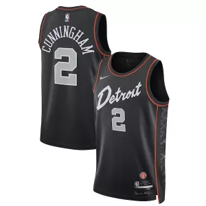 Meraviglioso Pratico Fascinante Cade Cunningham Detroit Pistons Nike Unisex 2023/24 Swingman Jersey Black City Edition per i Fan Veri