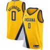 Meraviglioso Robusto Tyrese Haliburton Indiana Pacers Jordan Brand Unisex Swingman Jersey Statement Edition Gold per i Fan Veri