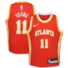 Moderno Duraturo Trae Young Atlanta Hawks Nike Preschool Swingman Player Jersey Icon Edition Red per i Fan Veri