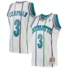 Ottimo Attraente Rex Chapman Charlotte Hornets 1988/89 Hardwood Classics Swingman Jersey White per i Fan Veri