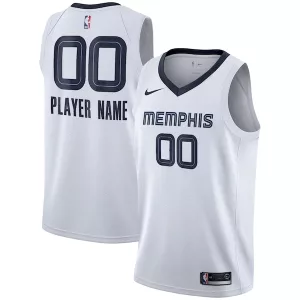 Ottimo Memphis Grizzlies Nike 2020/21 Swingman Custom Jersey Association Edition White per i Fan Veri