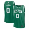 Gorgeous Stupendo Jayson Tatum Boston Celtics Youth Fast Break Replica Player Jersey Icon Edition Kelly Green per i Fan Veri