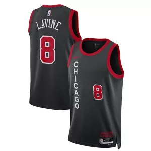 Ottimo Prestigioso Zach LaVine Chicago Bulls Nike Unisex 2023/24 Swingman Jersey Black City Edition per i Fan Veri