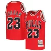 Pratico Michael Jordan Chicago Bulls Youth Hardwood Classics 1997/98 Authentic Jersey Red per i Fan Veri