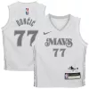 Pratico Ottimo Attraente Luka Dončić Dallas Mavericks Nike Preschool 2024/25 Swingman Player Jersey City Edition White per i Fan Veri