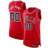 Prestigioso Chicago Bulls Nike Authentic Custom Jersey Red Icon Edition per i Fan Veri