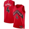 Prestigioso Comodo Carino Scottie Barnes Toronto Raptors Nike Unisex Swingman Jersey Icon Edition Red per i Fan Veri
