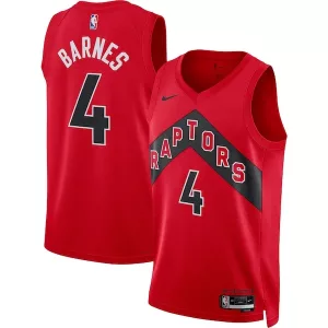 Prestigioso Comodo Carino Scottie Barnes Toronto Raptors Nike Unisex Swingman Jersey Icon Edition Red per i Fan Veri