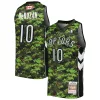 Prestigioso DeMar DeRozan Toronto Raptors 2011/12 Hardwood Classics Swingman Jersey Camo per i Fan Veri