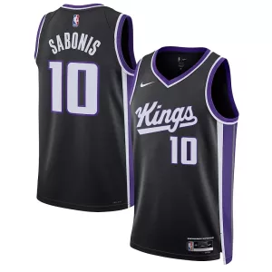 Trendy Domantas Sabonis Sacramento Kings Nike Unisex Swingman Jersey Association Edition Black per i Fan Veri